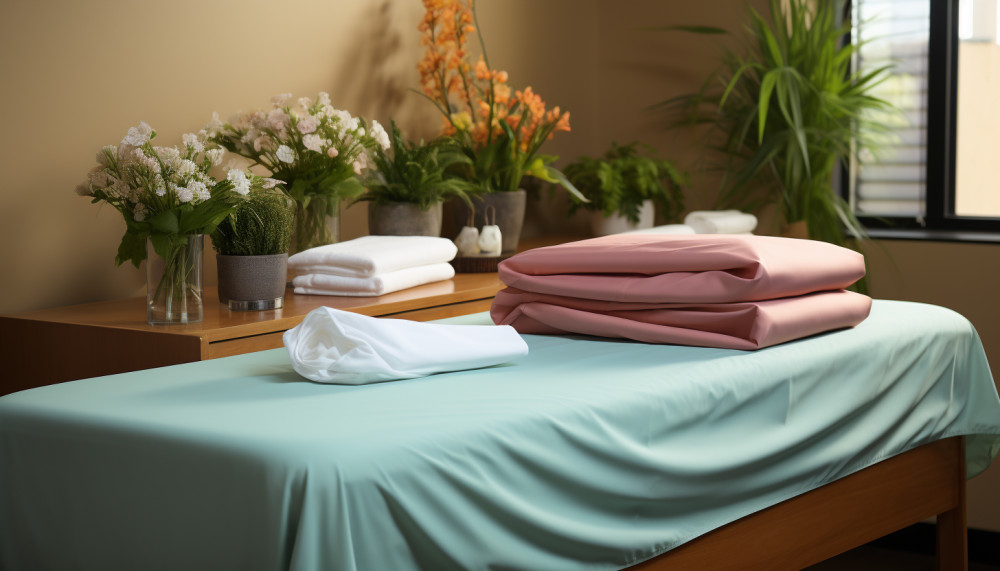 Autres - Les bienfaits du drap-housse pour table de massage
